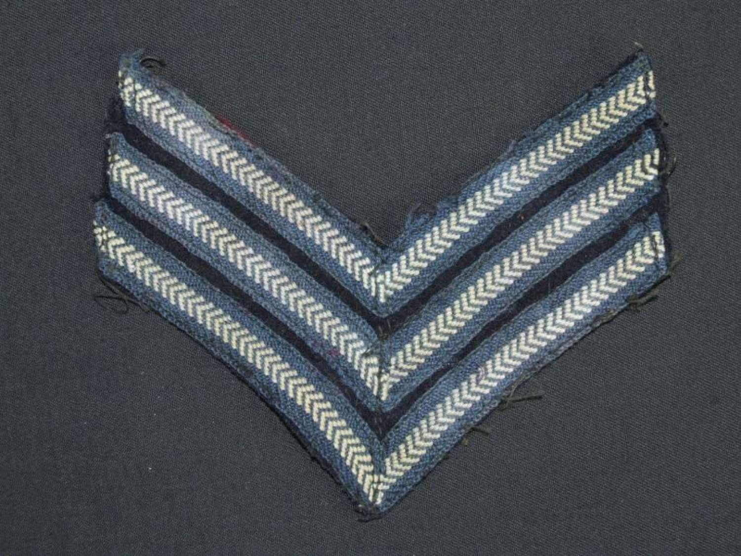 Single Set of RAF Sergeant's Stripes