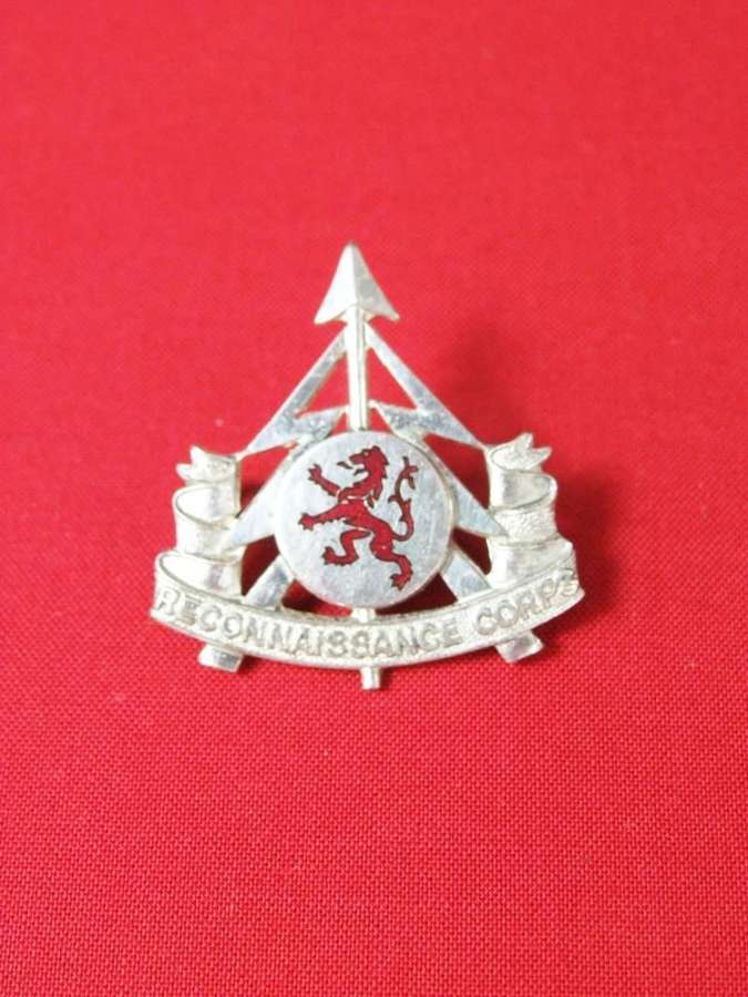 Scottish Units Reconnaissance Corps WW2 Officer's Beret Badge.
