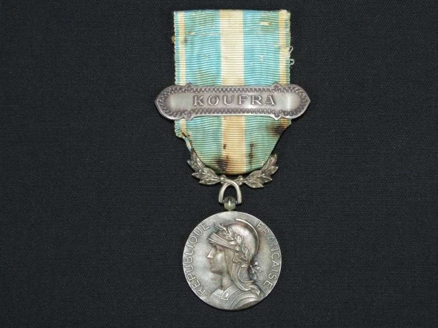 French Colonial Medal with Koufra Clasp. SAS / LDRG Interest