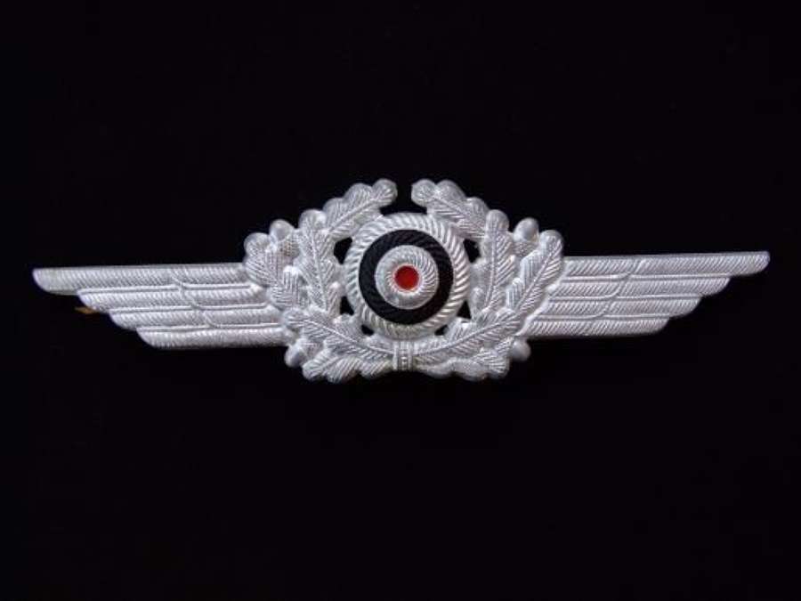 Luftwaffe Man's / NCO Cap insignia