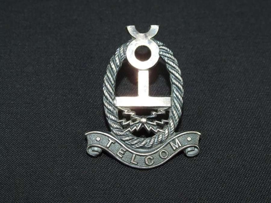 WW2 Telecoms Cap Badge
