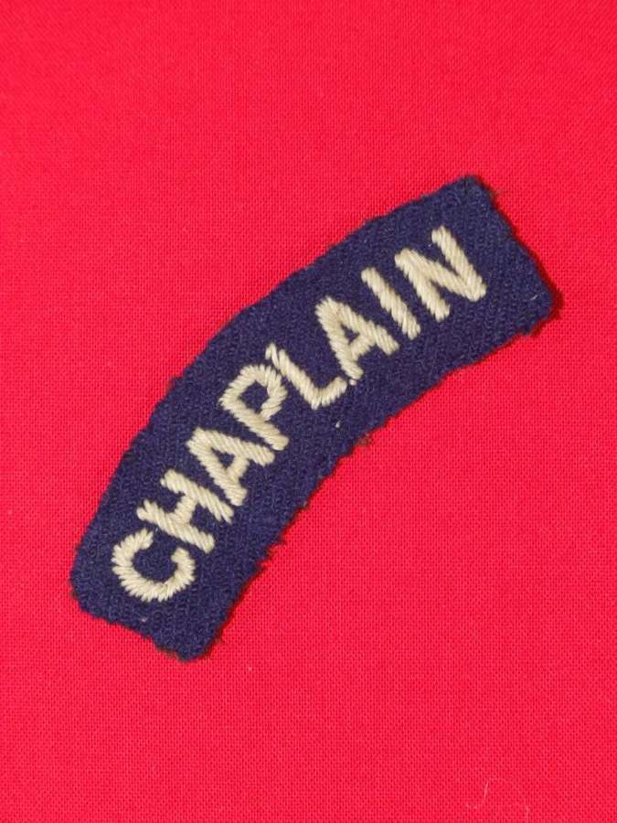 Army "Chaplain" Shoulder Title