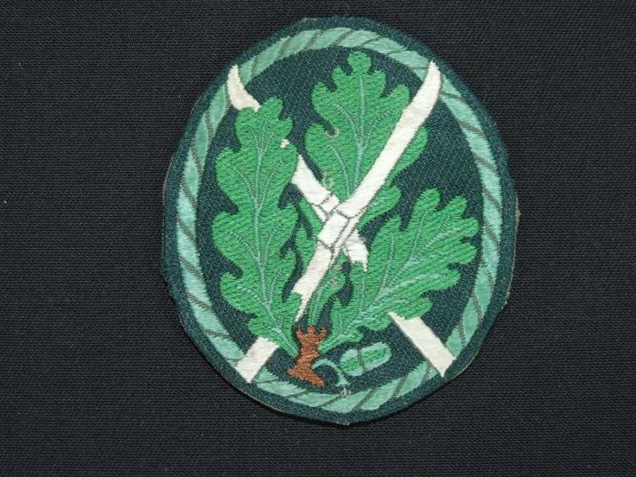 Sleeve Badge for Wehrmacht Ski Qualified Troops