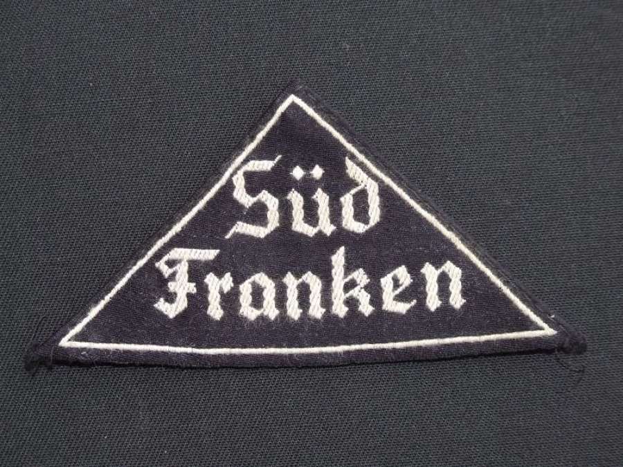 BDM Sleeve Gebiet Triangle - Sud Franken