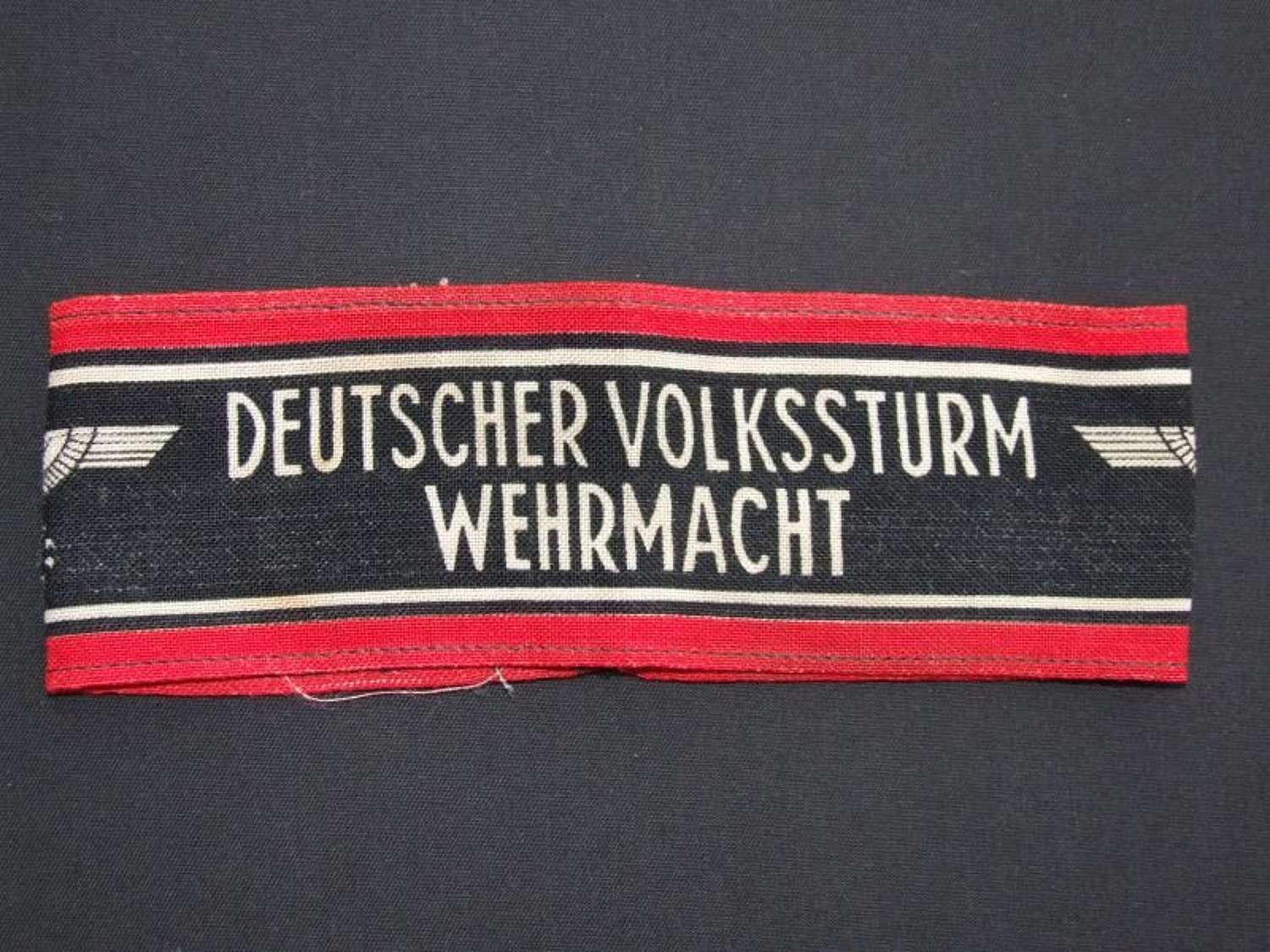 Deutscher  Volkssturm Wehrmacht Armband