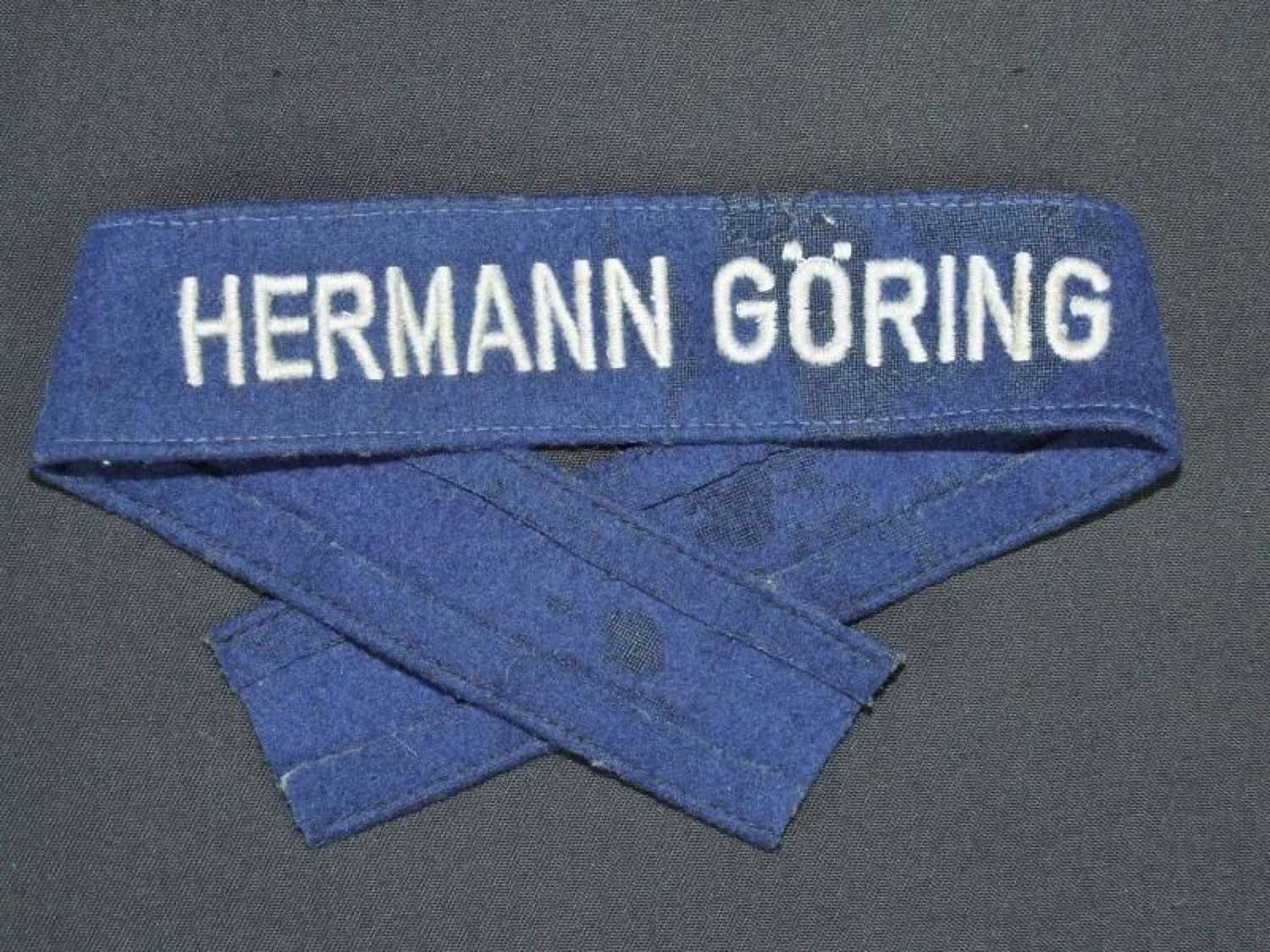 Hermann Goring Division Cuff Title