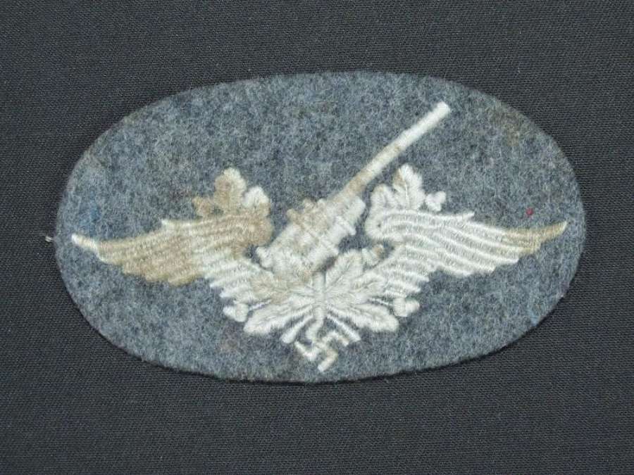 Luftwaffe Flak Specialty Badge