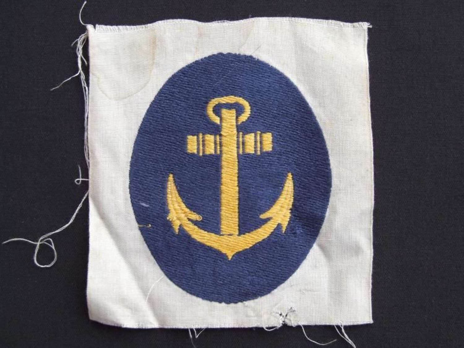 First Pattern Kriegsmarine Sports Vest Emblem