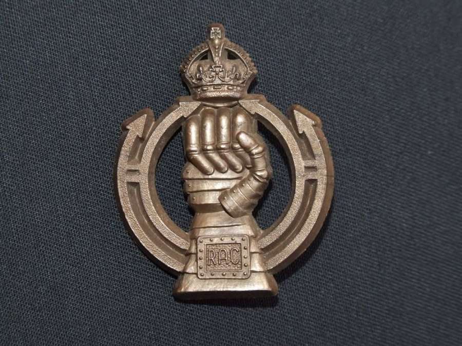 Royal Armoured Corps Plastic Economy Badge