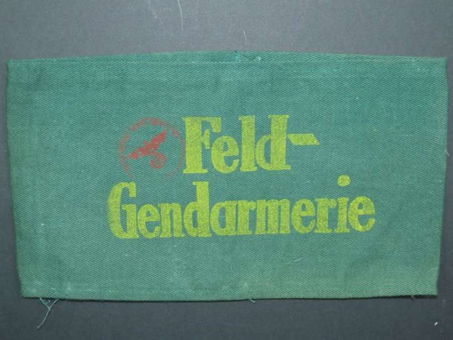 German Feldgendarmerie Armband