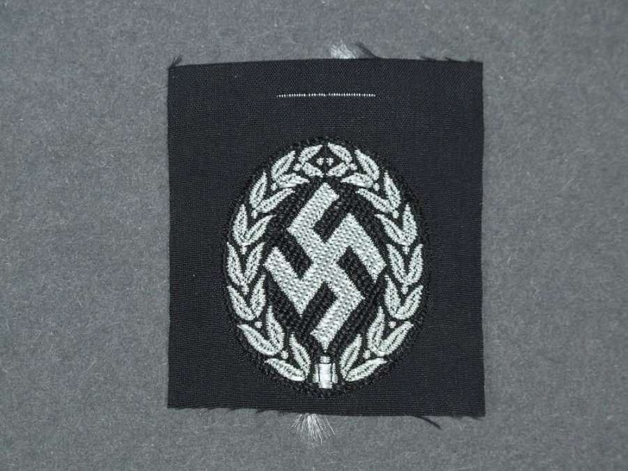 Schutzmannschaft Auxiliary Police Cap badge
