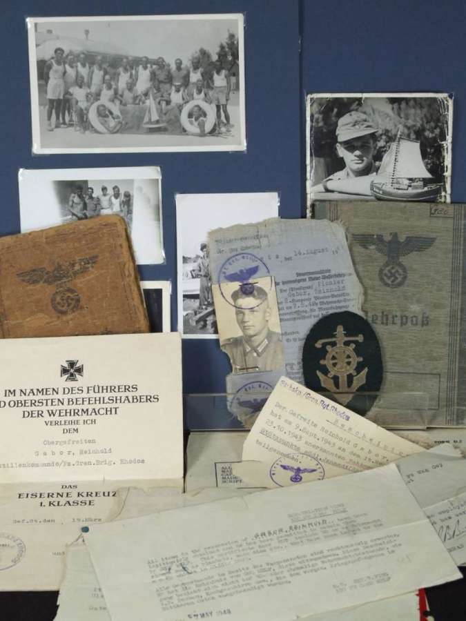 Collection of Paperwork, Photographs and rare Badge to an Assault Boat