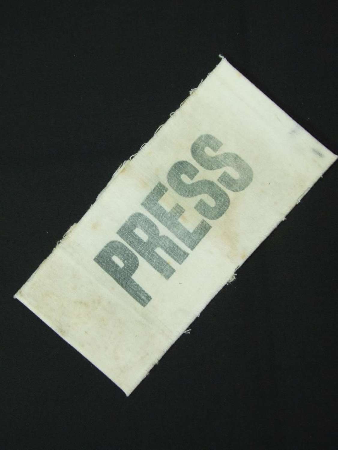 British Wartime Press Brassard