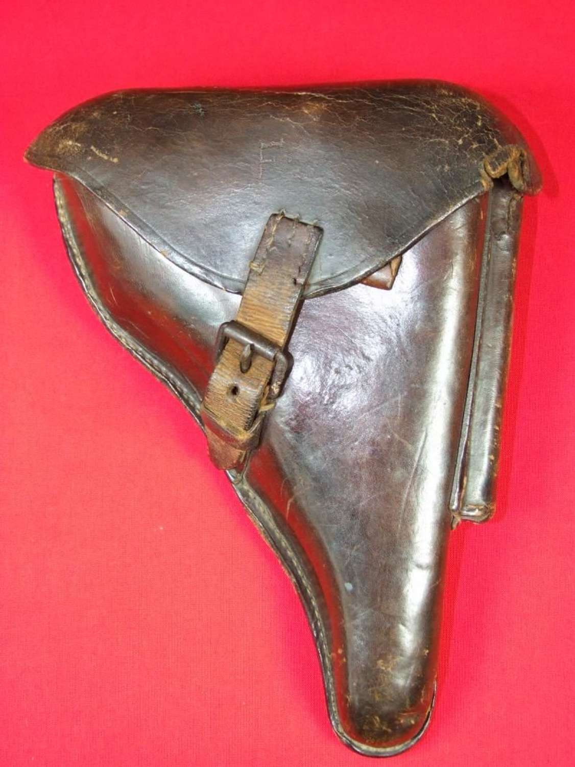 1916 Dated Brown Leather Luger Holster