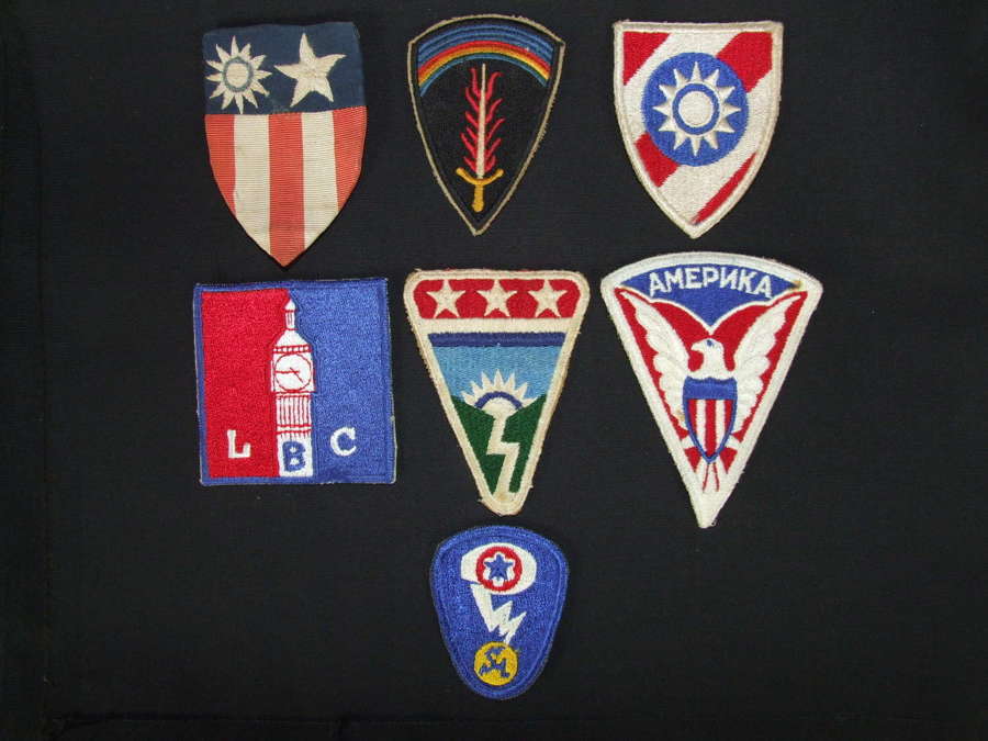 Wartime US Sleeve / Shoulder Patches