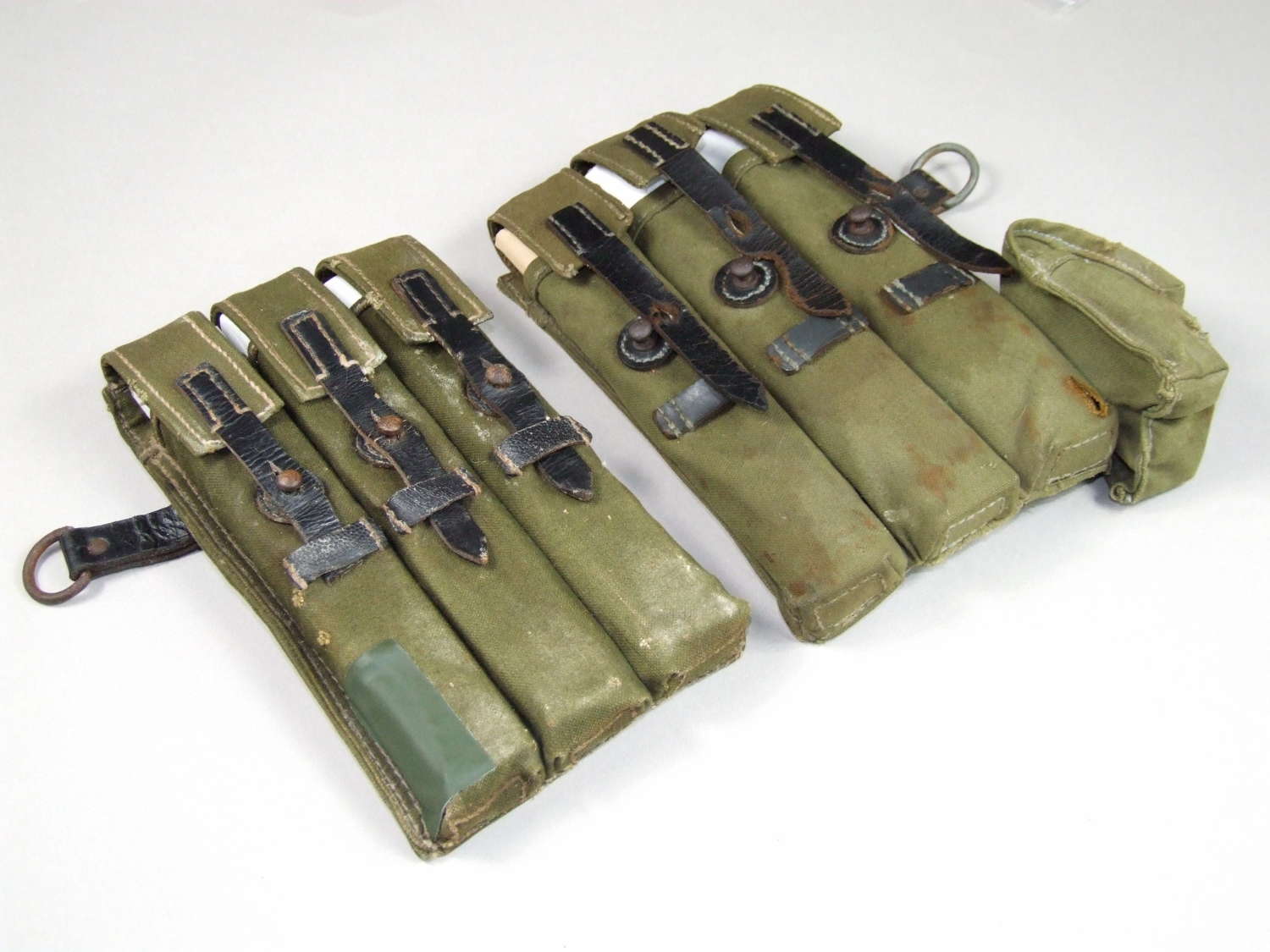 MP 38/40 Magazine Pouches. Matched Pair