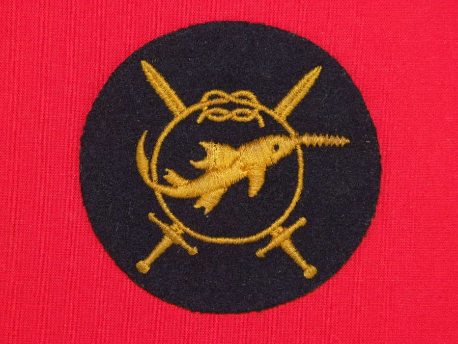 Kriegsmarine Small Battle Group Sleeve Badge
