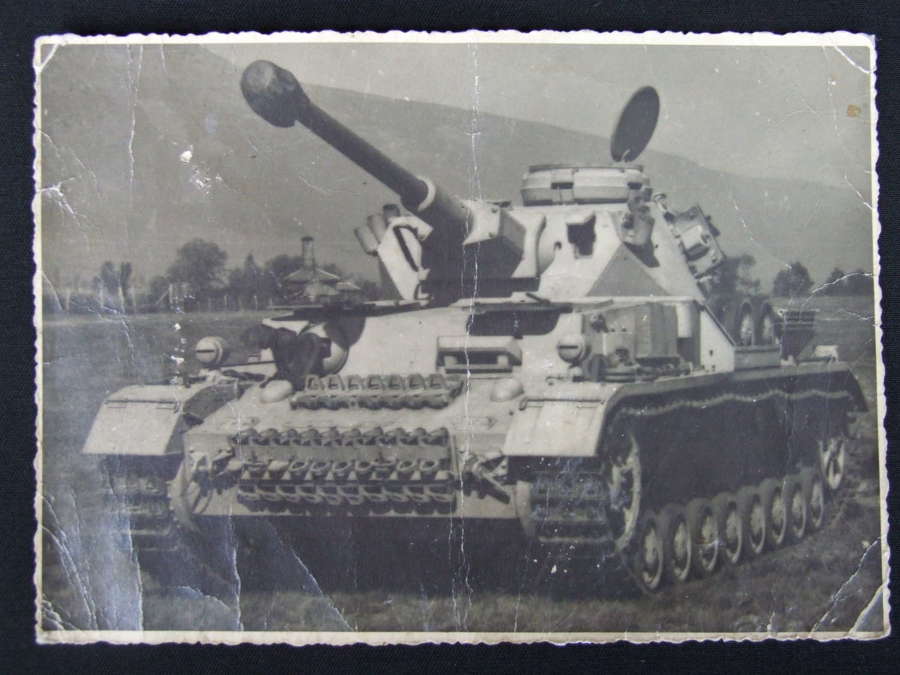 Original Wartime Photograph - Panzer