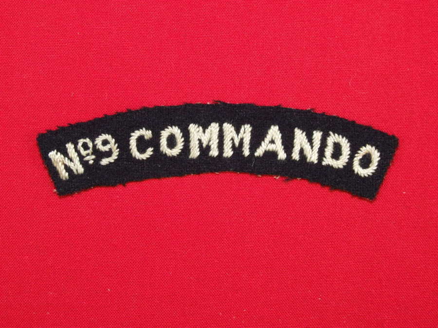 No 9 Commando Shoulder Titles