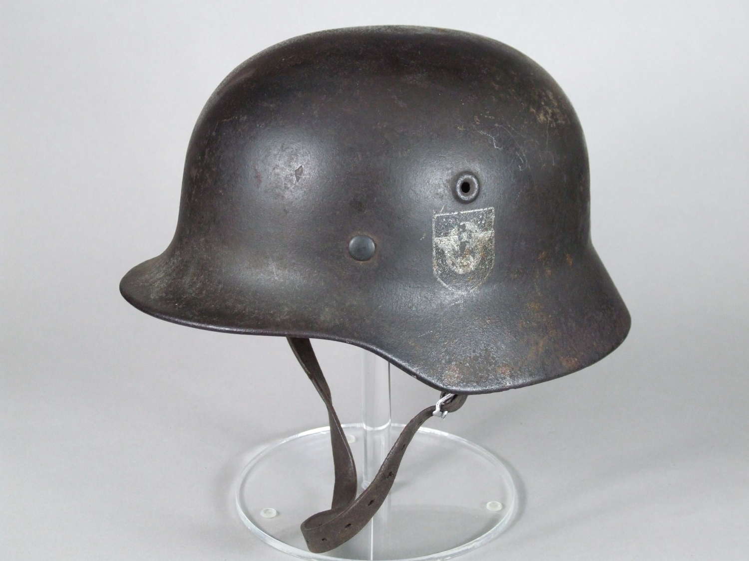 Double Decal Q64 Police M40 helmet