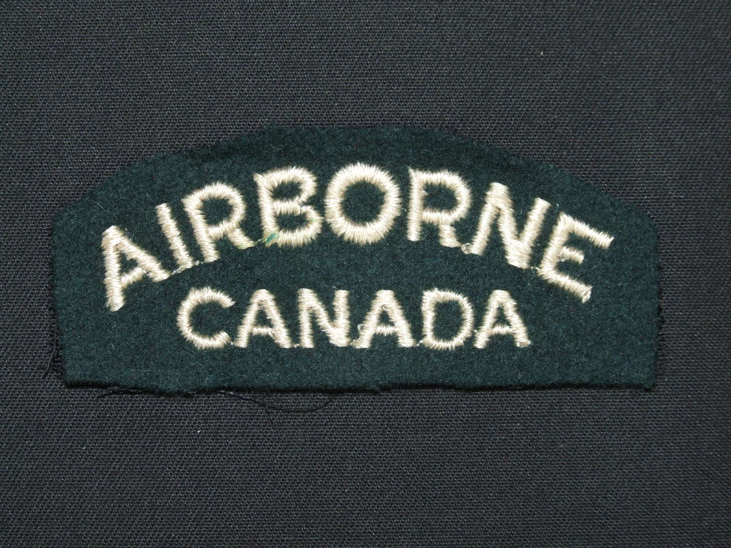 WW11 Airborne Canada Shoulder Title