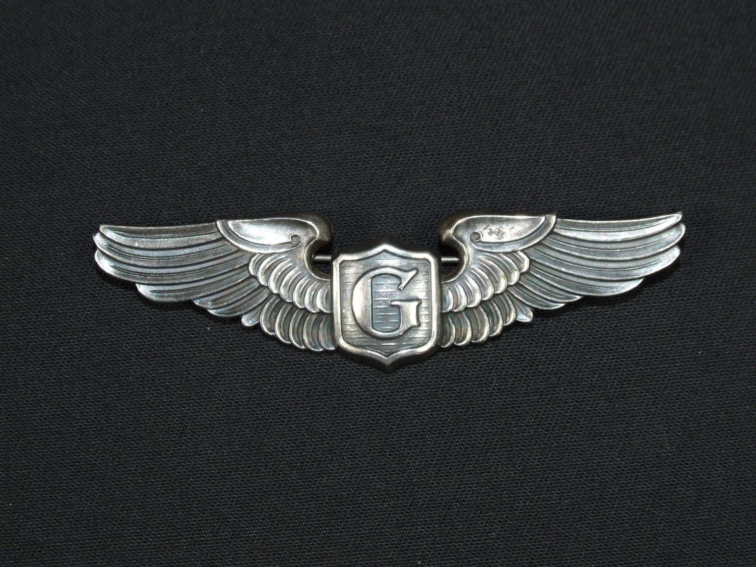 USAAF Glider Pilot's Wings in Sterling Silver by LGB