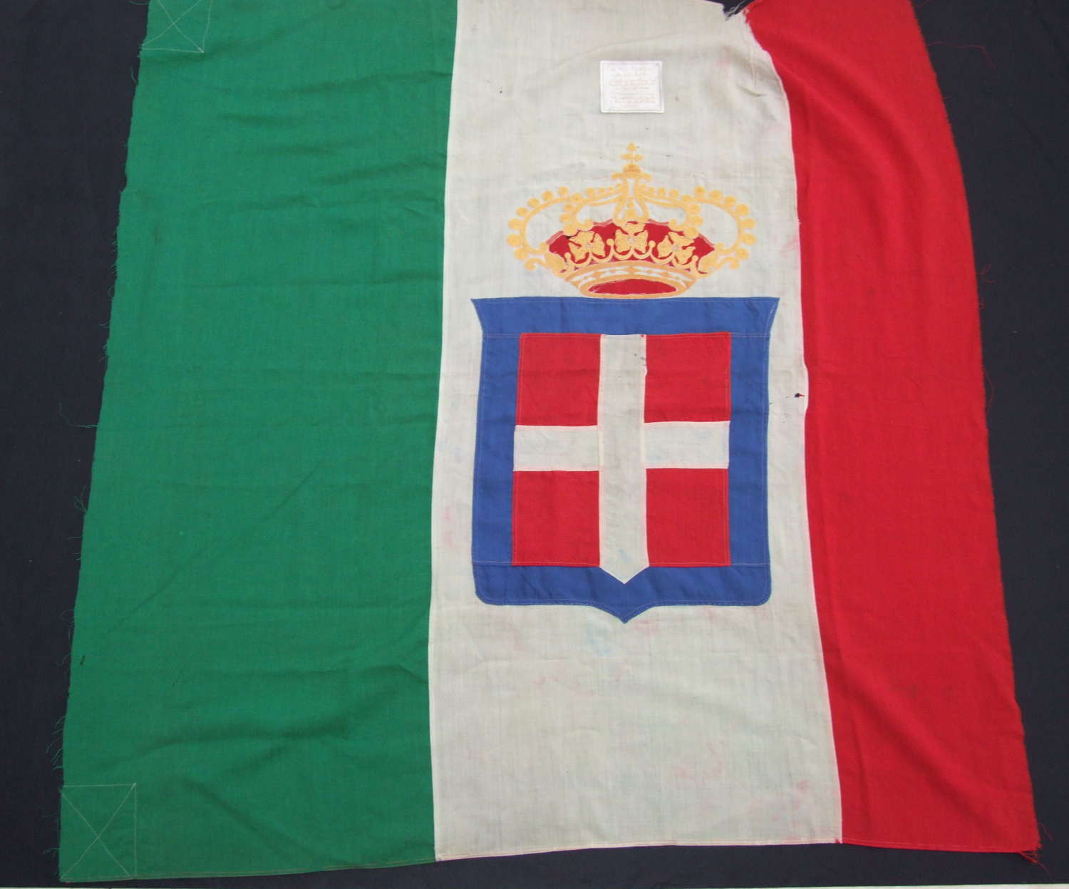 Italian Flag Captured by the LRDG at the Jalo Oasis January 1941