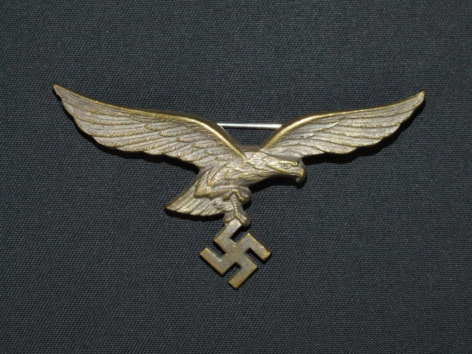 Early Tombac Luftwaffe Officer's Breast Eagle