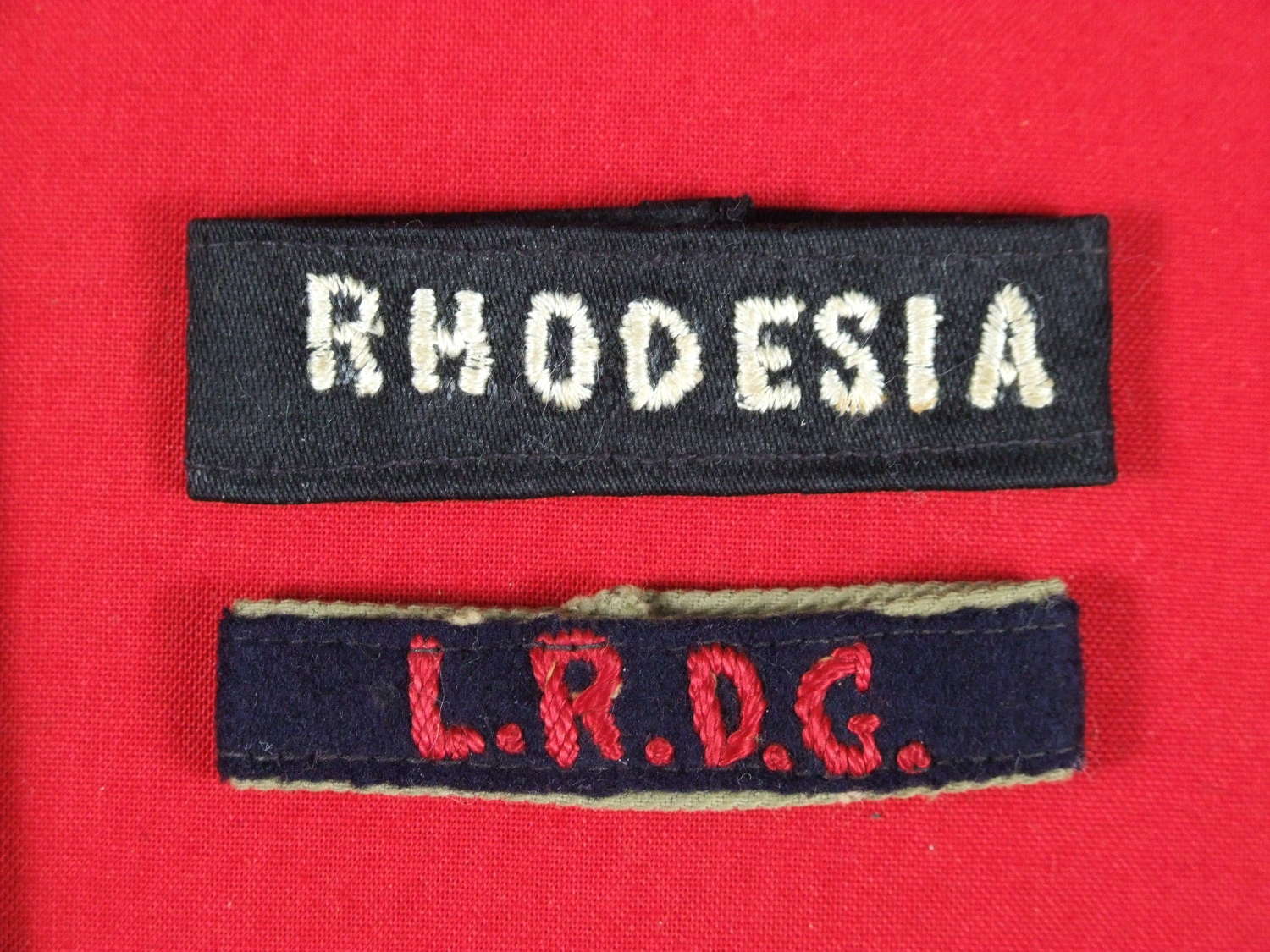 L.R.D.G. & Rhodesia Shoulder Slips