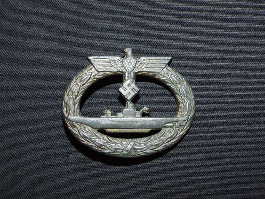 Kriegsmarine U Boat Badge by Funcke & Bruninghaus