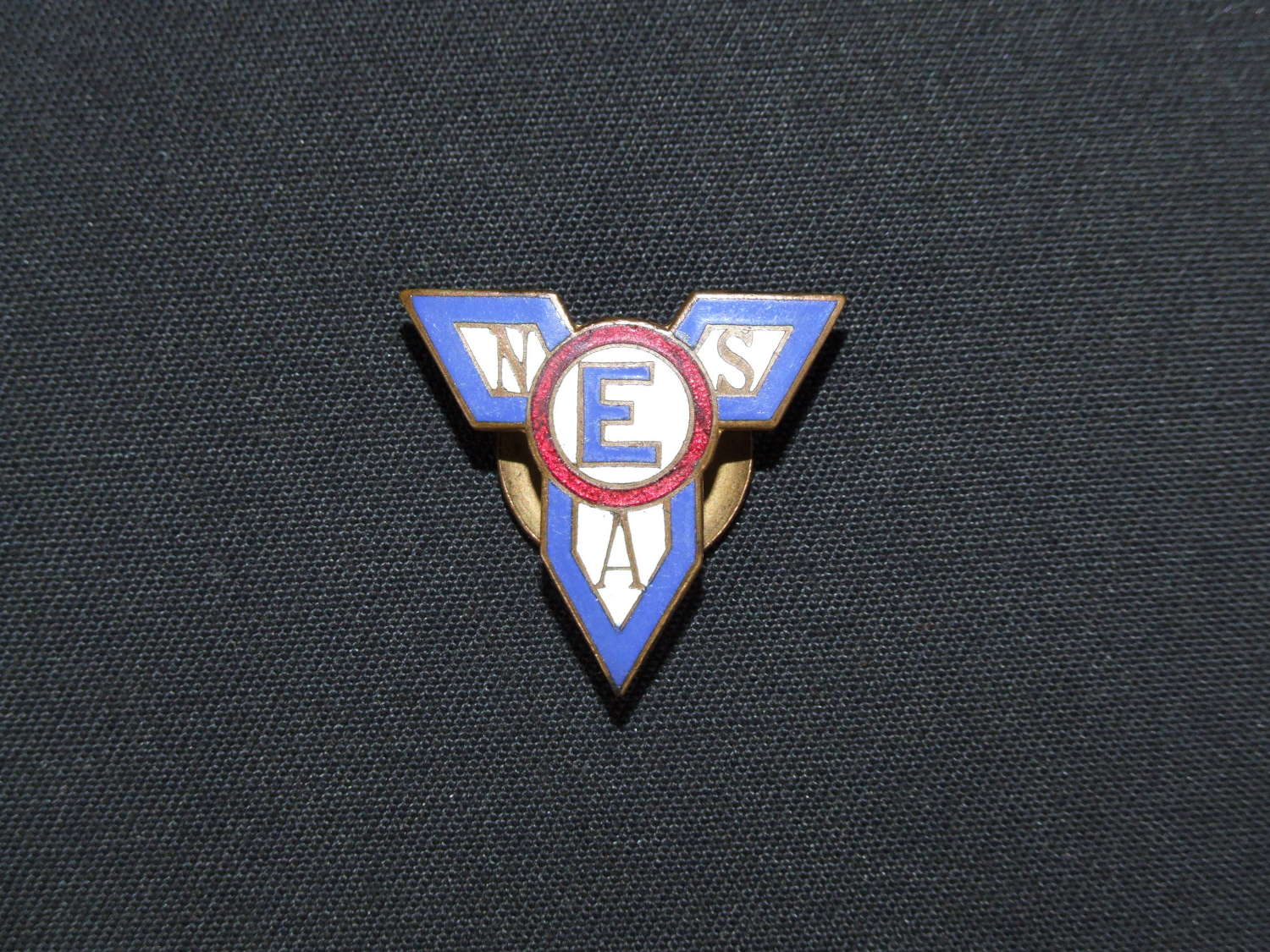 WW11 ENSA Lapel badge in Enamel