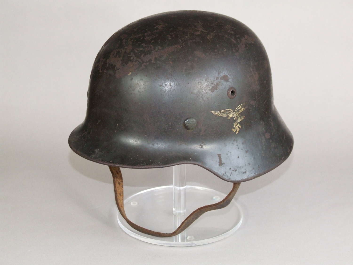 1st Pattern Luftwaffe Double Decal Helmet with Unit Markings