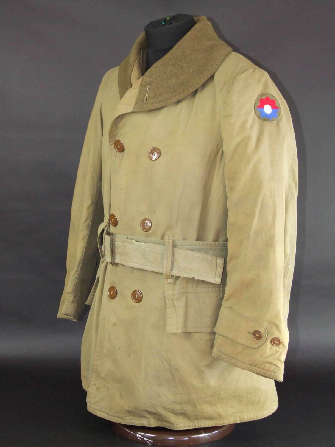 First Pattern U.S. Mackinaw (Jeep Coat) 9th Infantry Division