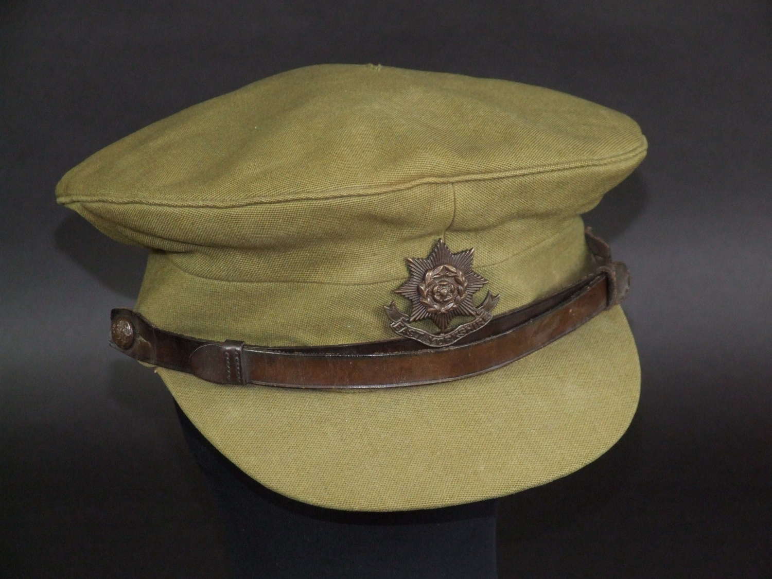 Service Dress Cap. East Yorkshire Regiment