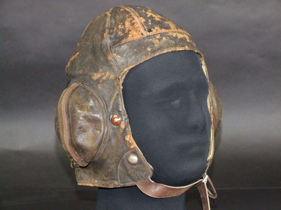 1938 dated RAF B Type helmet with Damage