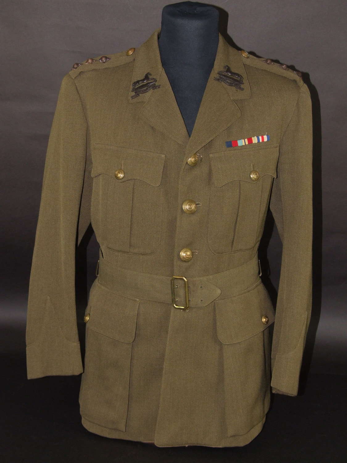 1934 Dated West Yorkshire Regiment Captain's Service Dress Tunic