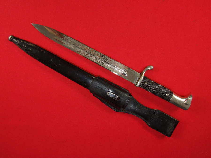 Double Etched Heer Presentation Bayonet. Inf. Reg 119