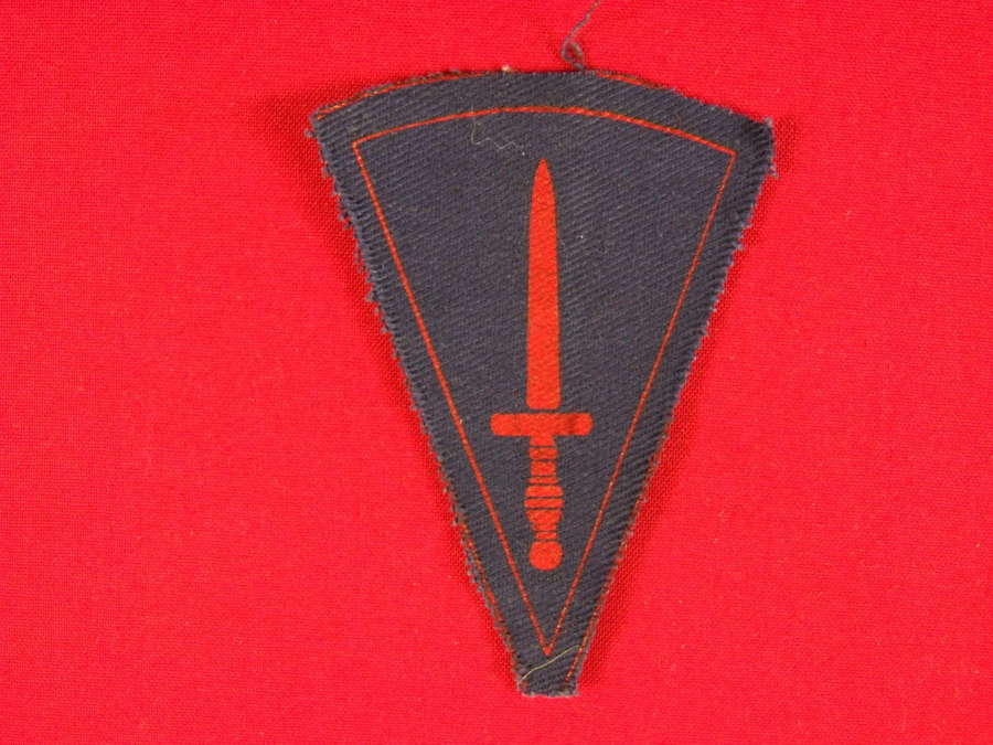 British Commando Single Printed Formation Patch