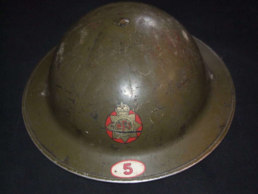 Bradford National Fire Service helmet 1938