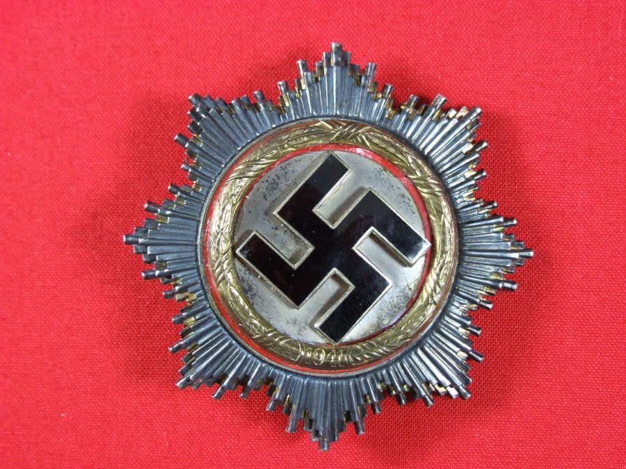 German Cross in Gold. POST WAR Produced by Souval