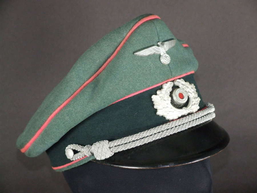 Panzer Officer's Peaked (Visor) Cap