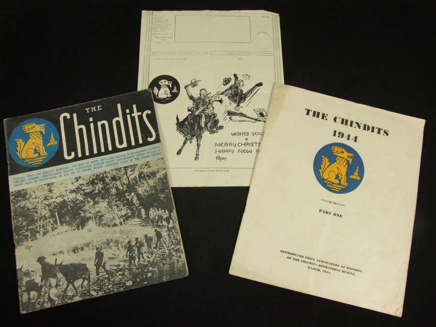 Two Chindit Magazines and Airgraph Letter