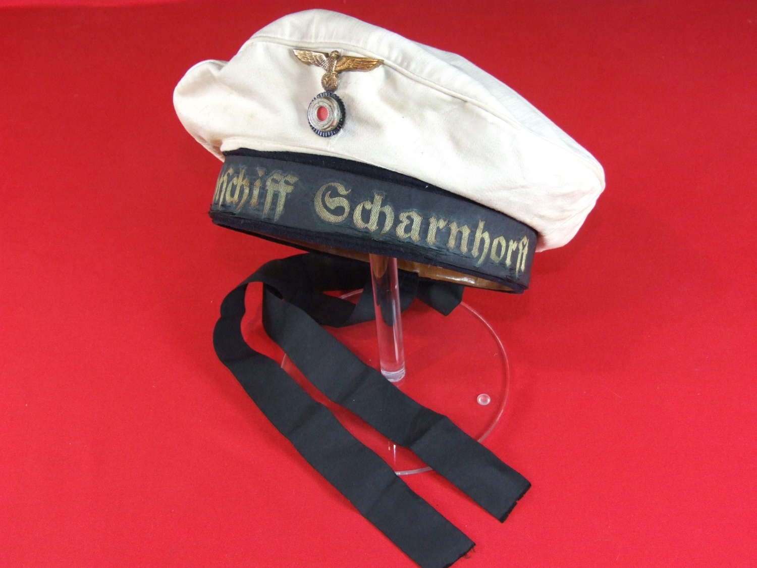 Kriegsmarine sailor's Cap, Battleship Scharnhorst