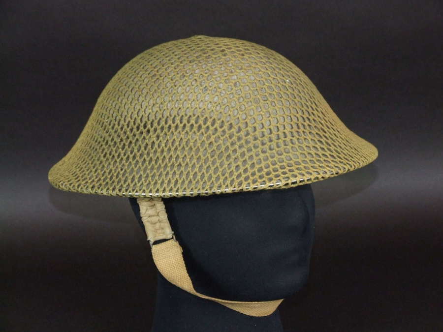 Mk11 1939 Dated British Brodie Helmet with Net