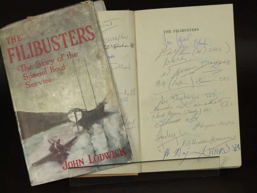 The Filibusters. The Story of the SBS Signed by 25+ Veterans