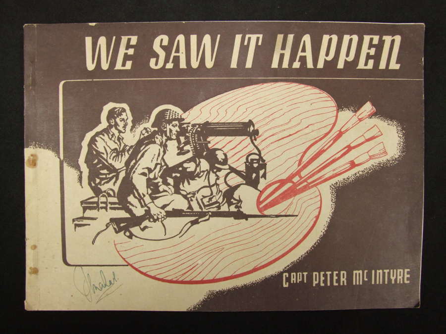 "We Saw it happen" Signed by the Artist Capt. Peter McIntire