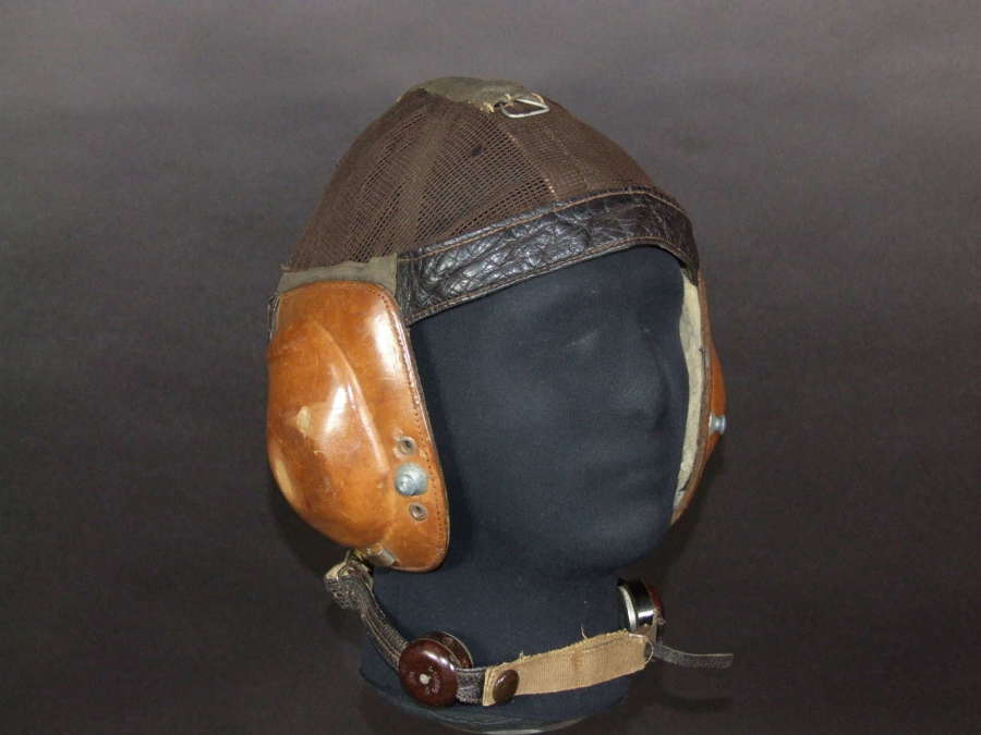 Luftwaffe Model L Kp N 101 (Netzkopfhaube) Summer Flying Helmet