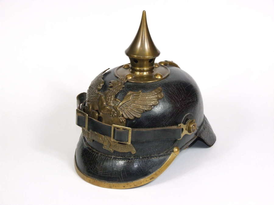 WW1 Model 1895 Baden Pickelhaube Helmet - 113rd Infantry Regiment
