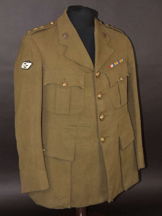 WW1 War British Tank Corps Officer's Tunic