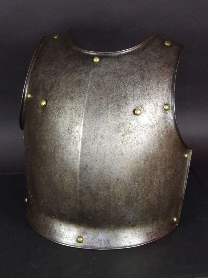 A mid 19th Century French Cuiassiers Breast-Plate